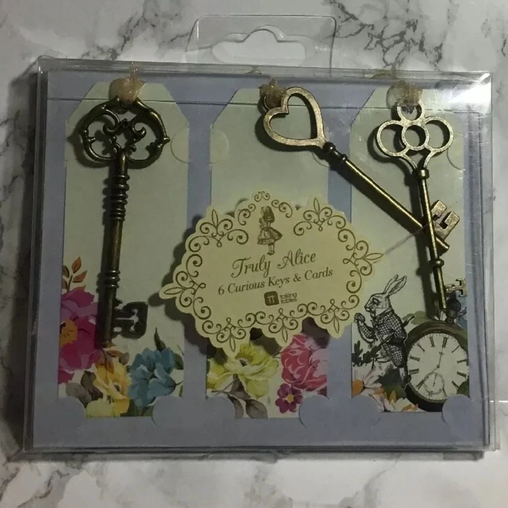 Talking Tables Alice In Wonderland Place Card Key